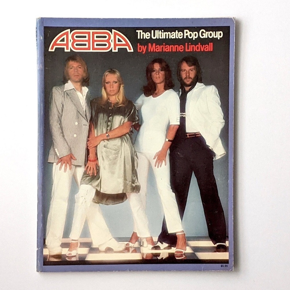 ABBA (1978) Book The Ultimate Pop Group by Marianne Lindvall Band Biography